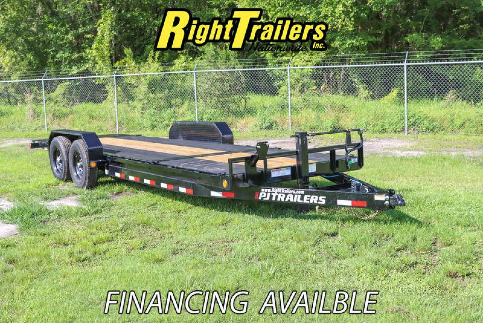 New 2023 7x22 PJ Equipment Tilt Deck Trailer T6222