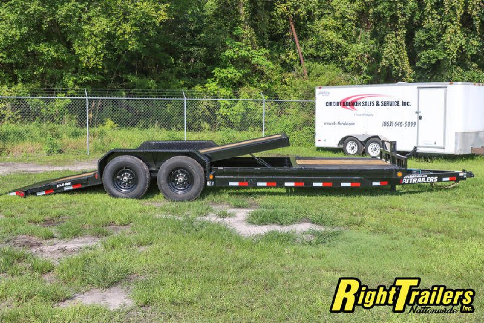 New 2023 7x22 PJ Equipment Tilt Deck Trailer T6222