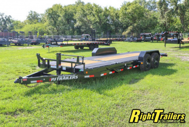 New 2023 7x22 PJ Equipment Tilt Deck Trailer T6222