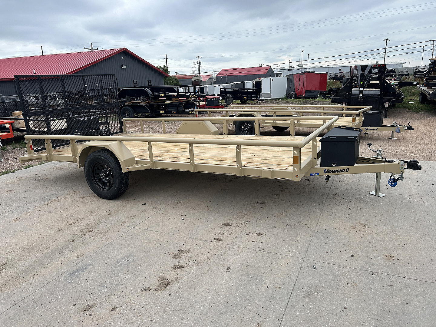 New 2025 Diamond C Trailers PSA135 14X83 Utility Trailer