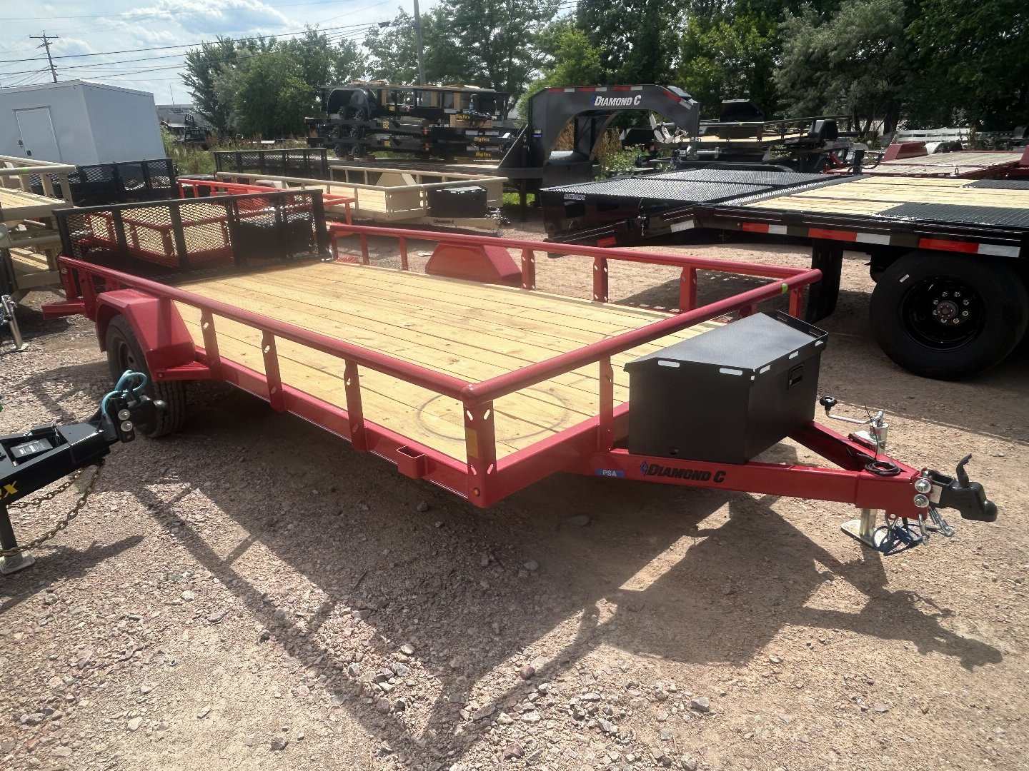 New 2025 Diamond C Trailers PSA135 14X83 Utility Trailer