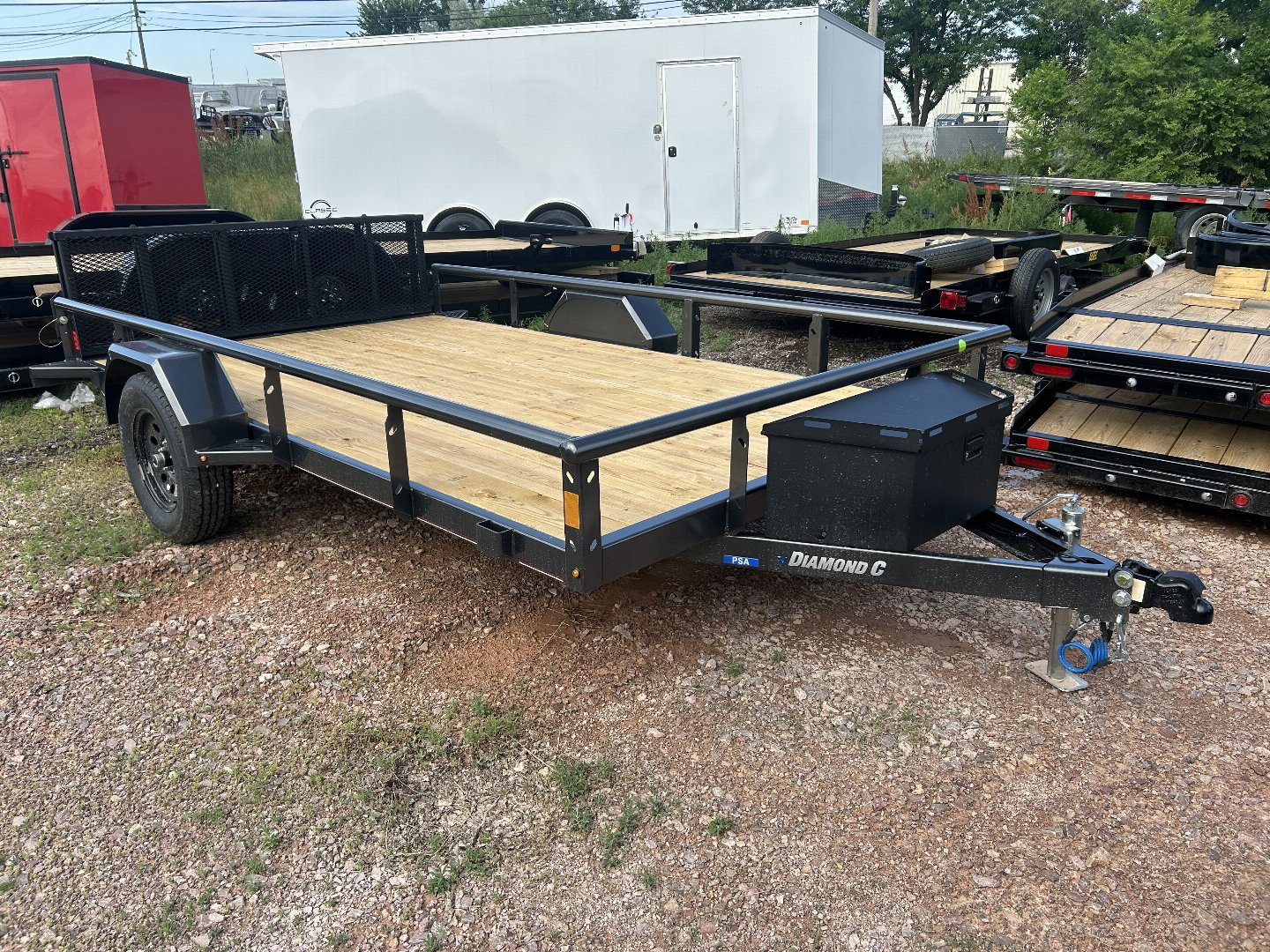 New 2025 Diamond C Trailers PSA135 12X83 Utility Trailer