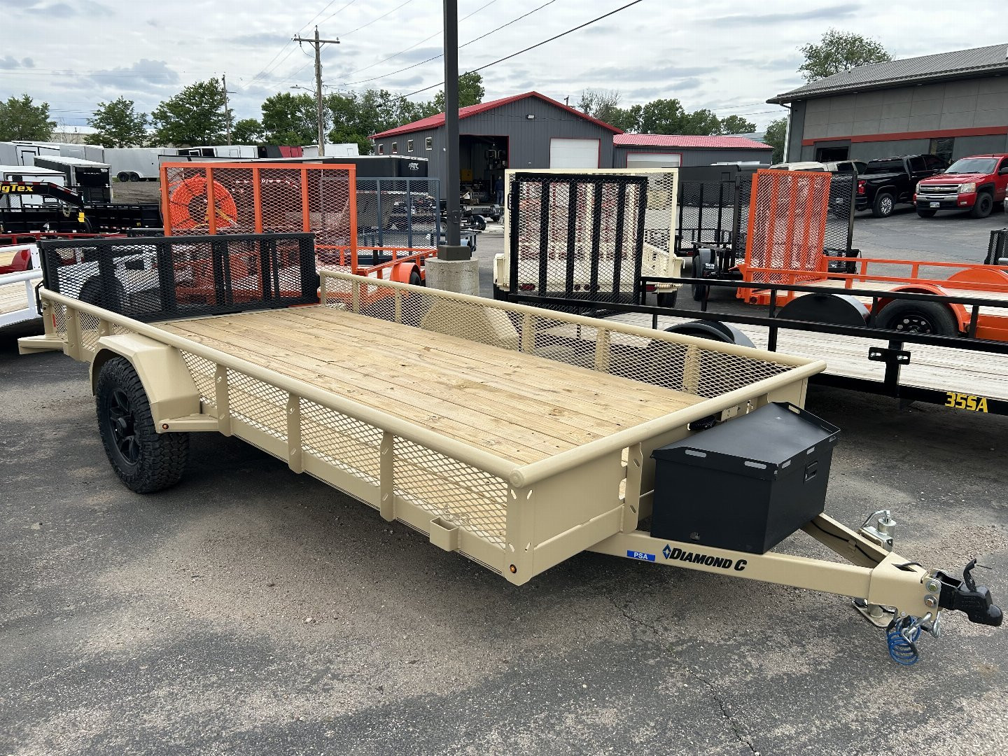 New 2025 Diamond C Trailers PSA135 14X83 Utility Trailer
