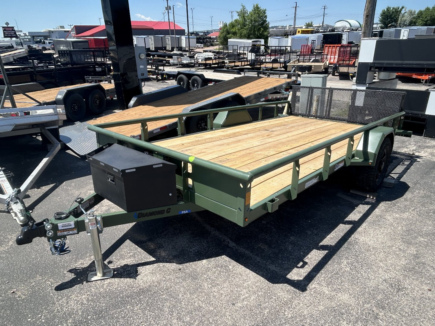 New 2025 Diamond C Trailers PSA135 14X83 Utility Trailer