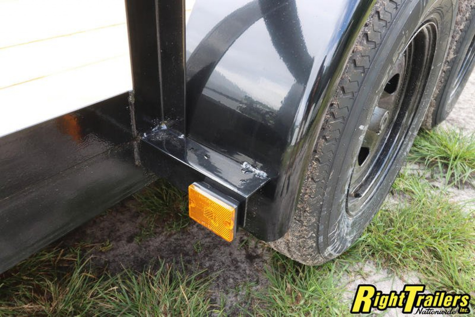 New 2023 7x16 Red Hot ATV Utility Trailer ATV7X16