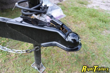 New 2023 7x16 Red Hot ATV Utility Trailer ATV7X16