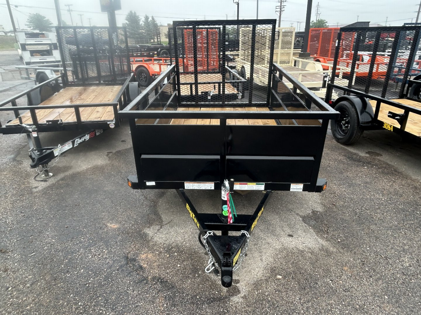 New 2025 Big Tex Trailers 30SV-08BK Utility Trailer