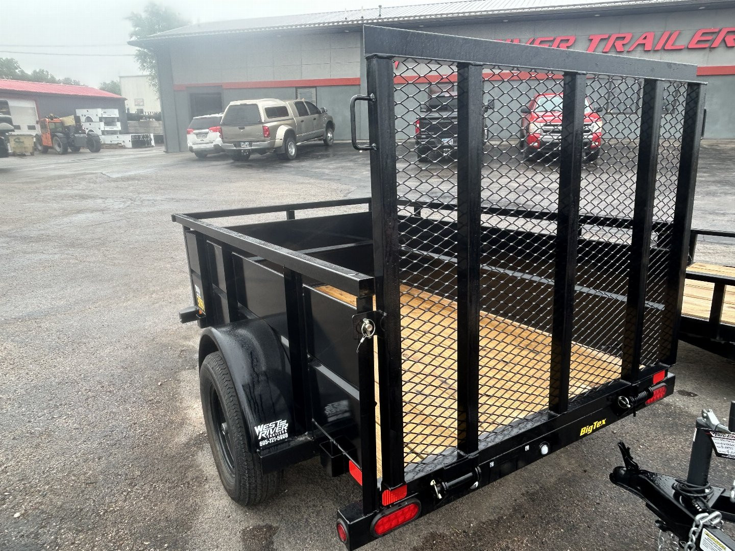 New 2025 Big Tex Trailers 30SV-08BK Utility Trailer