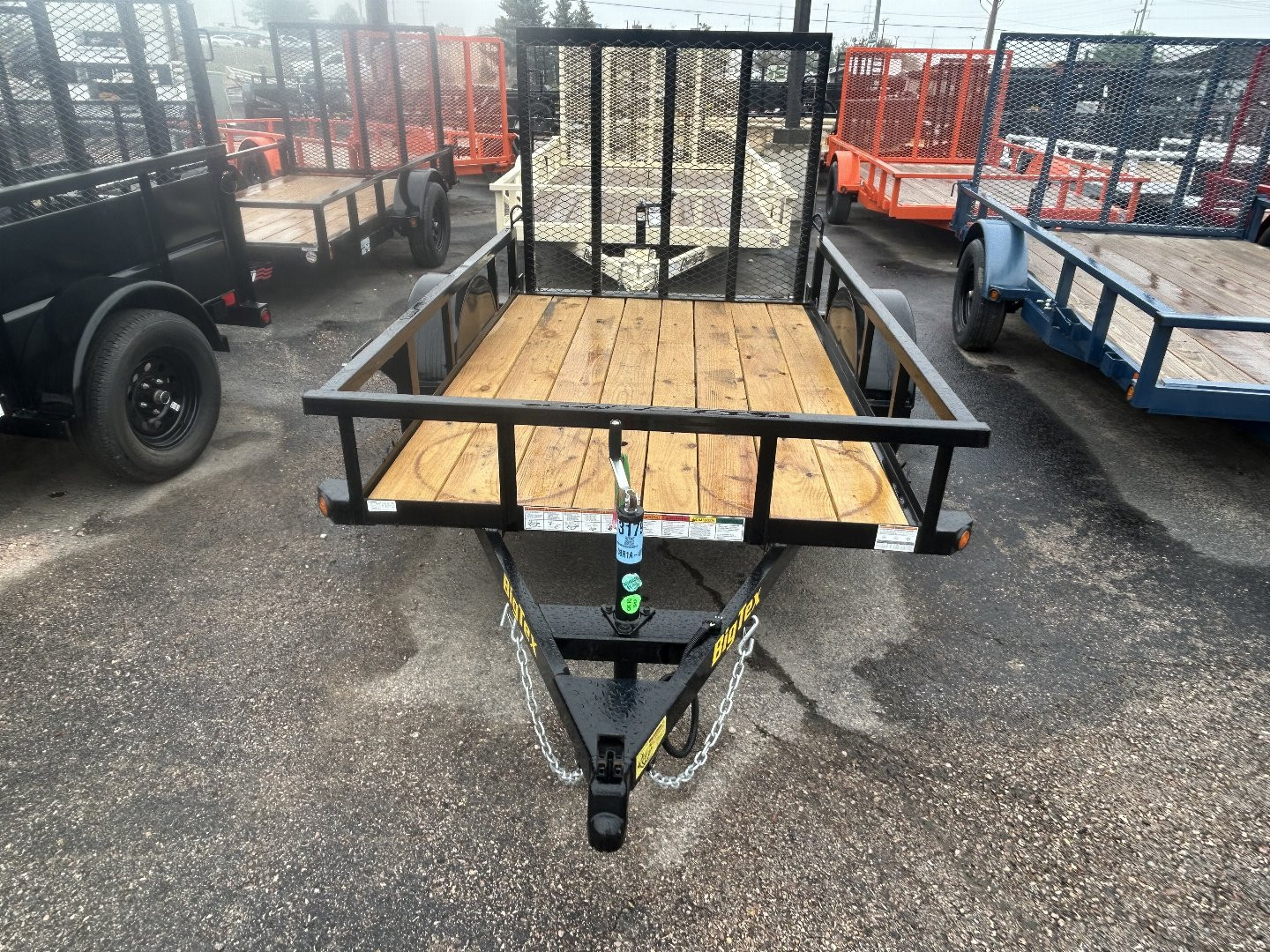 New 2025 Big Tex Trailers 30SA-08R1A-4PBK Utility Trailer