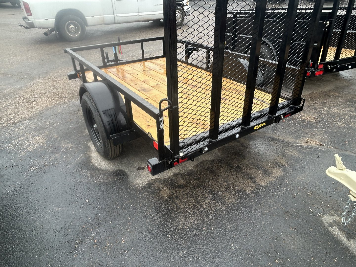 New 2025 Big Tex Trailers 30SA-08R1A-4PBK Utility Trailer