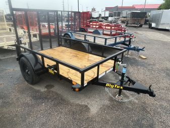 New 2025 Big Tex Trailers 30SA-08R1A-4PBK Utility Trailer