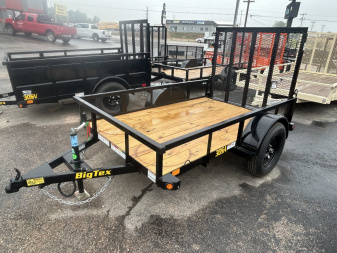 New 2025 Big Tex Trailers 30SA-08R1A-4PBK Utility Trailer