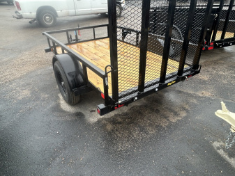 New 2025 Big Tex Trailers 30SA-08R1A-4PBK Utility Trailer