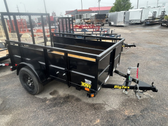 New 2025 Big Tex Trailers 30SV-08BK Utility Trailer