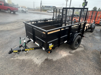 New 2025 Big Tex Trailers 30SV-08BK Utility Trailer