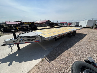 New 2025 Diamond C Trailers DET207 24X102 Tilt Trailer