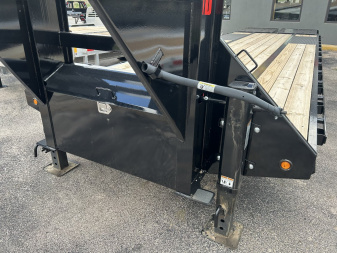 New 2025 Big Tex Trailers 25GN-30D5A-MRBK Flatbed Trailer
