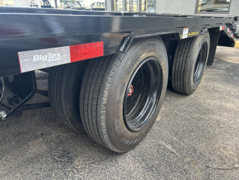 New 2025 Big Tex Trailers 25GN-30D5A-MRBK Flatbed Trailer