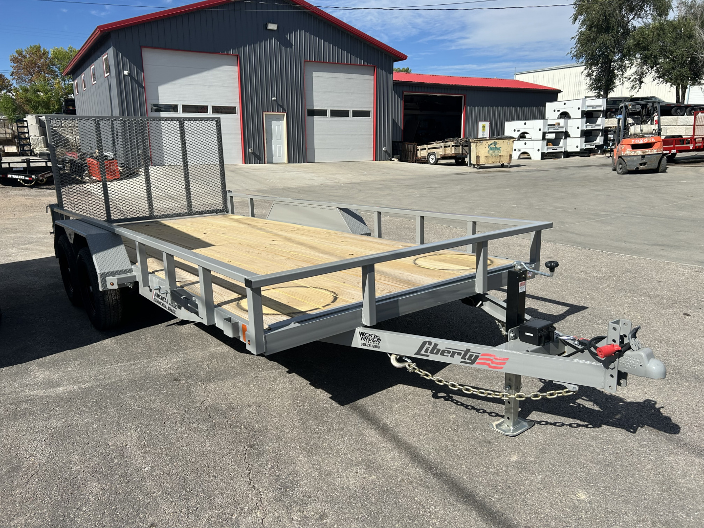 New 2025 Liberty LU7K83X16 Utility Trailer