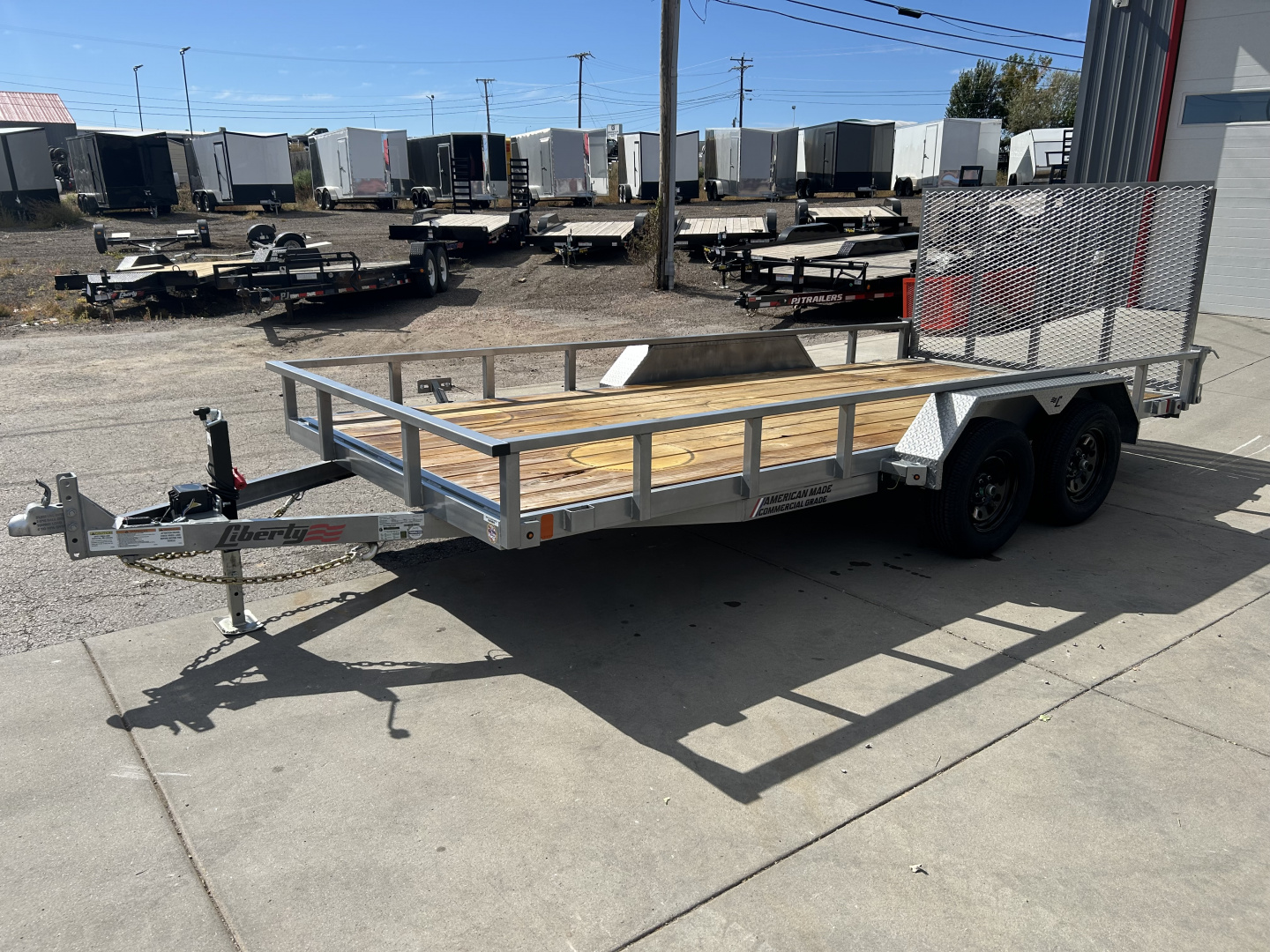 New 2025 Liberty LU7K83X14C4 Utility Trailer