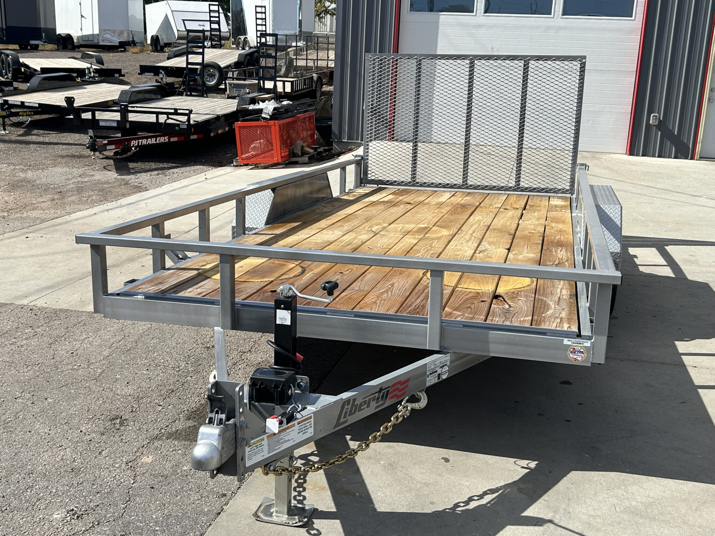 New 2025 Liberty LU7K83X14C4 Utility Trailer