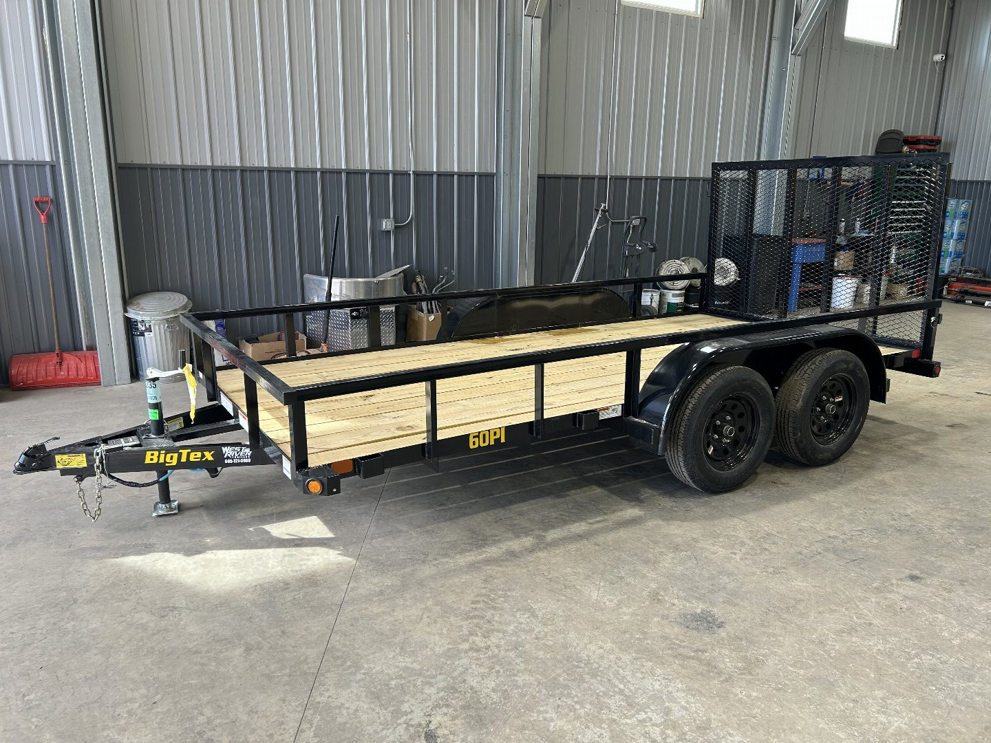 New 2025 Big Tex Trailers 60PI-14BK4RG2B Utility Trailer