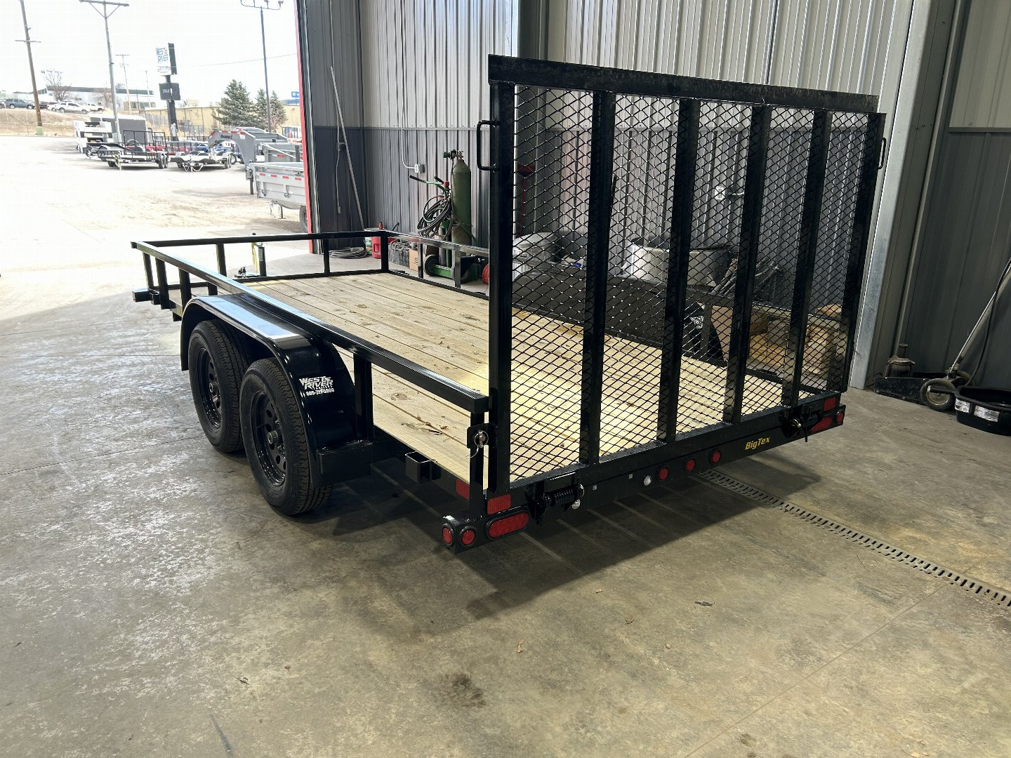 New 2025 Big Tex Trailers 60PI-14BK4RG2B Utility Trailer