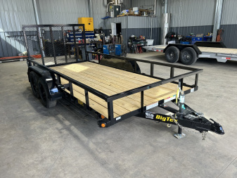 New 2025 Big Tex Trailers 60PI-14BK4RG2B Utility Trailer