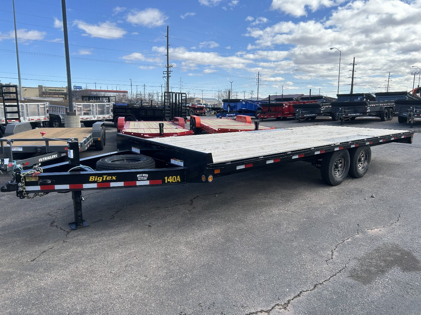 Used 2023 Big Tex Trailers 14OA-22 Equipment Trailer