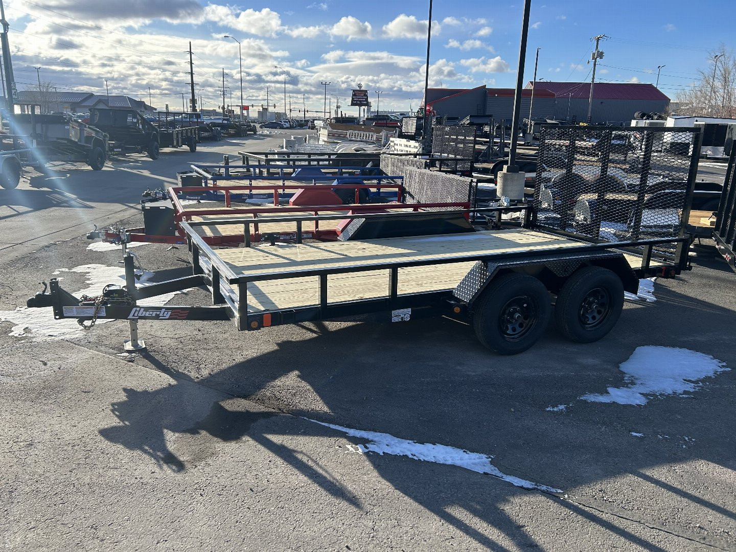 New 2025 Liberty LU7K83X14C4 Utility Trailer