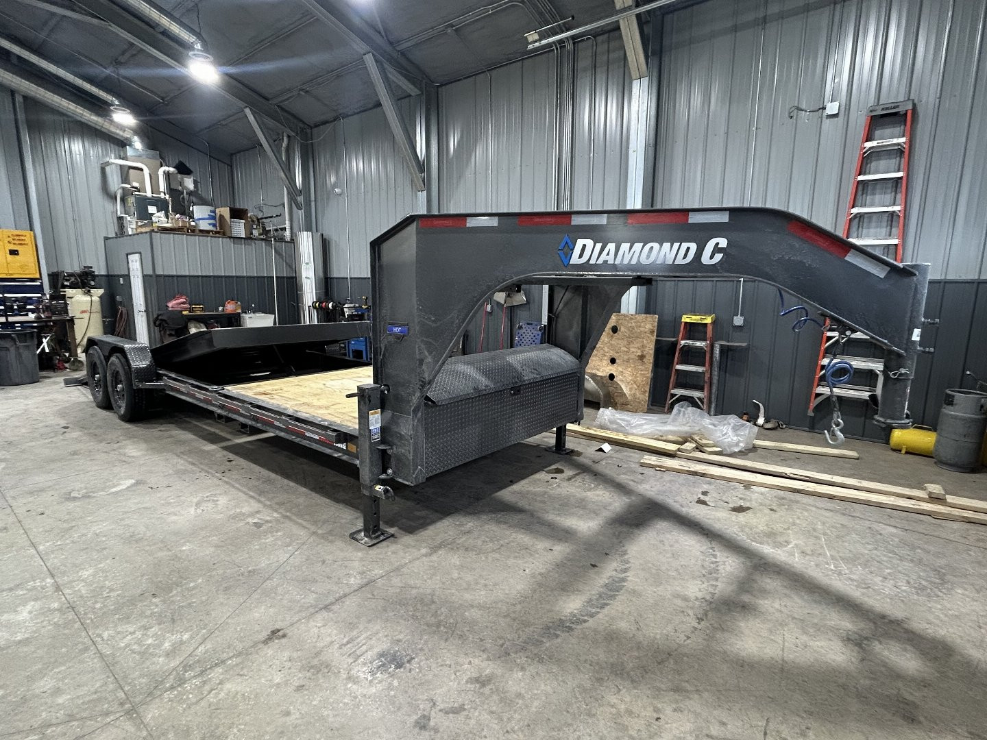 New 2025 Diamond C Trailers HDT207 24X82 Tilt Trailer