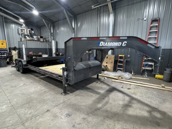 New 2025 Diamond C Trailers HDT207 24X82 Tilt Trailer