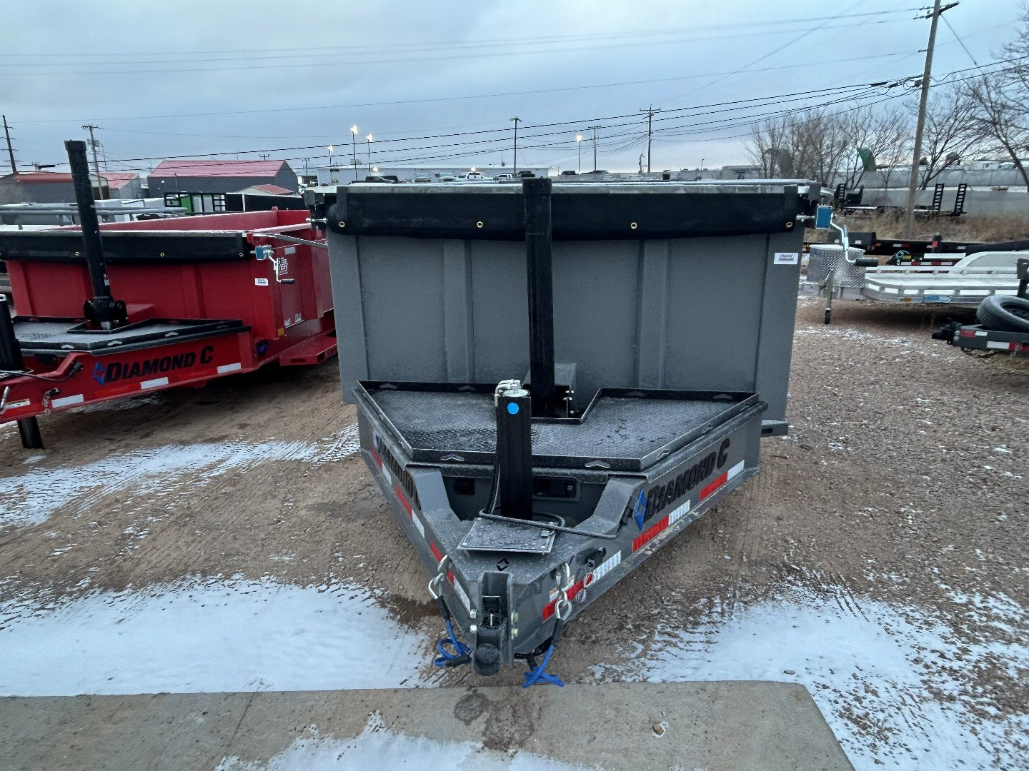 New 2025 Diamond C Trailers LPT207 14X82 Dump Trailer