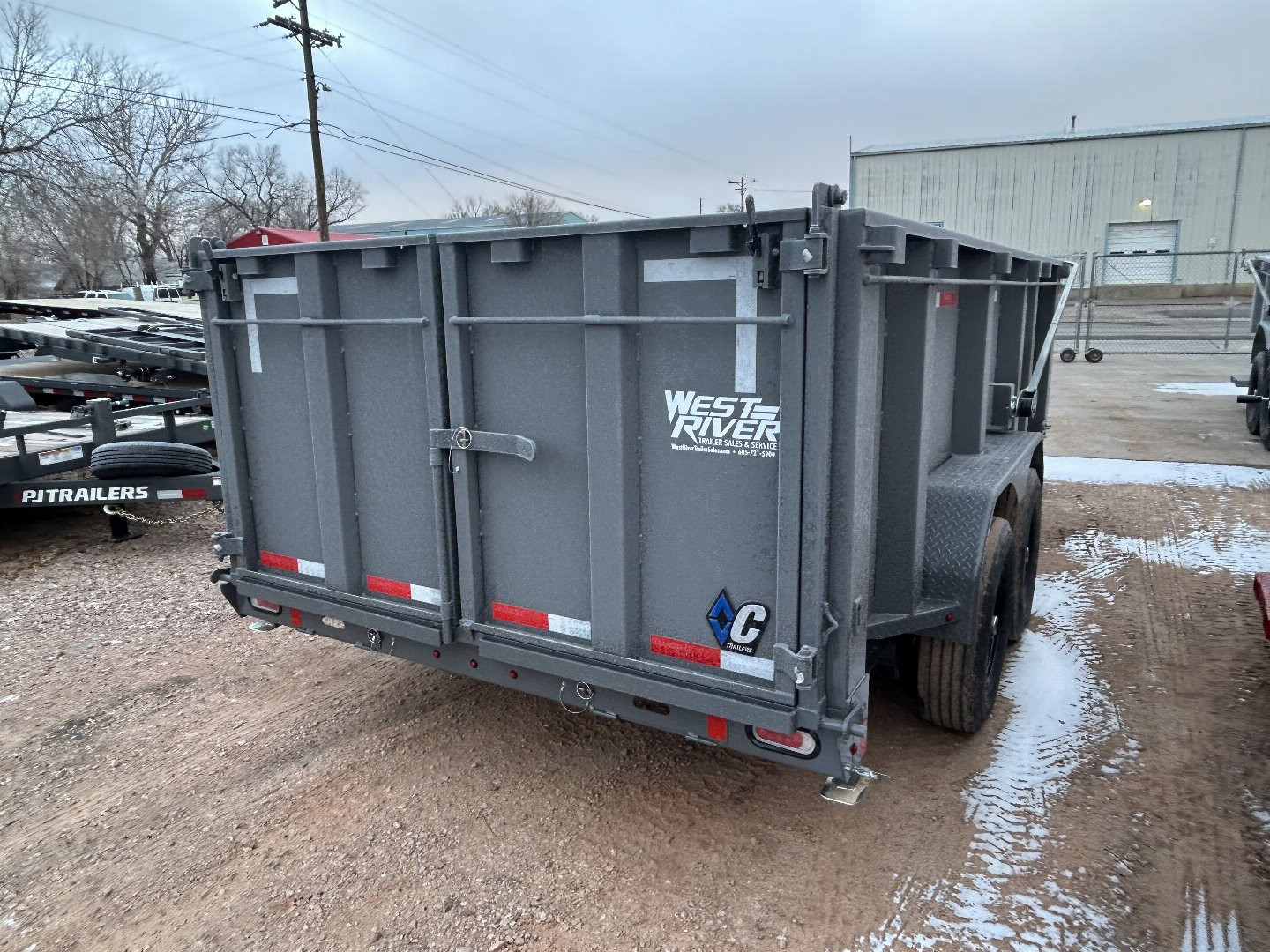 New 2025 Diamond C Trailers LPT207 14X82 Dump Trailer