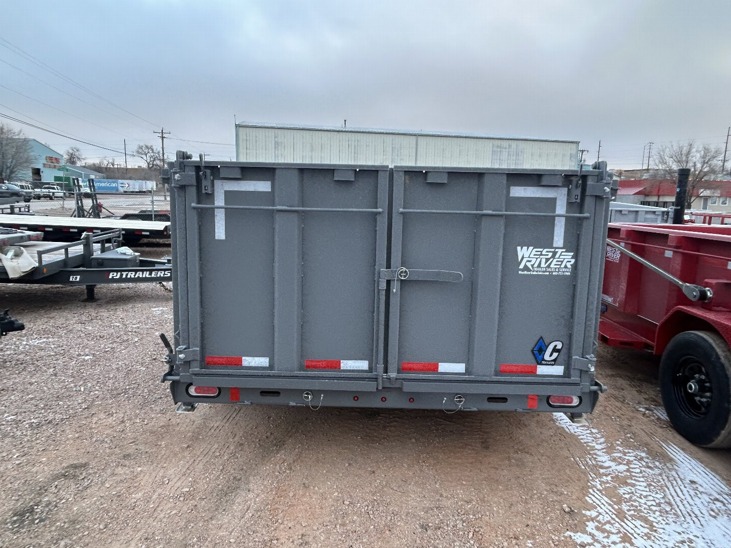 New 2025 Diamond C Trailers LPT207 14X82 Dump Trailer