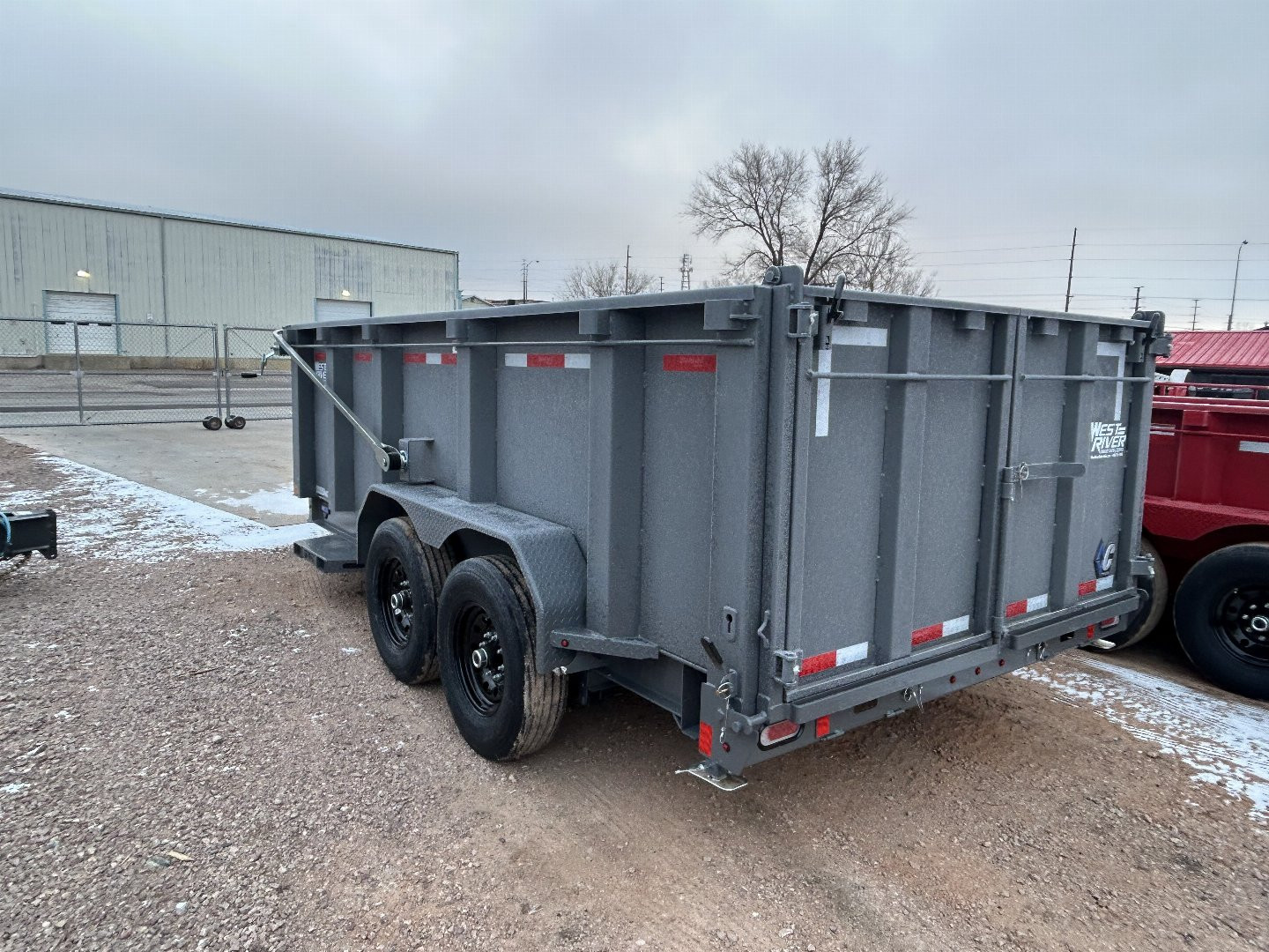 New 2025 Diamond C Trailers LPT207 14X82 Dump Trailer
