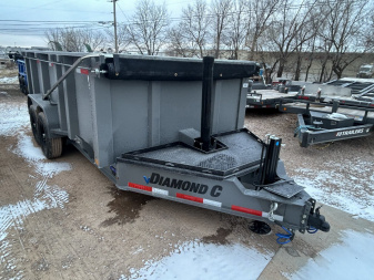 New 2025 Diamond C Trailers LPT207 14X82 Dump Trailer