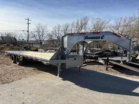 New 2025 Diamond C Trailers FMAX210 MR 25X102 Flatbed Trailer