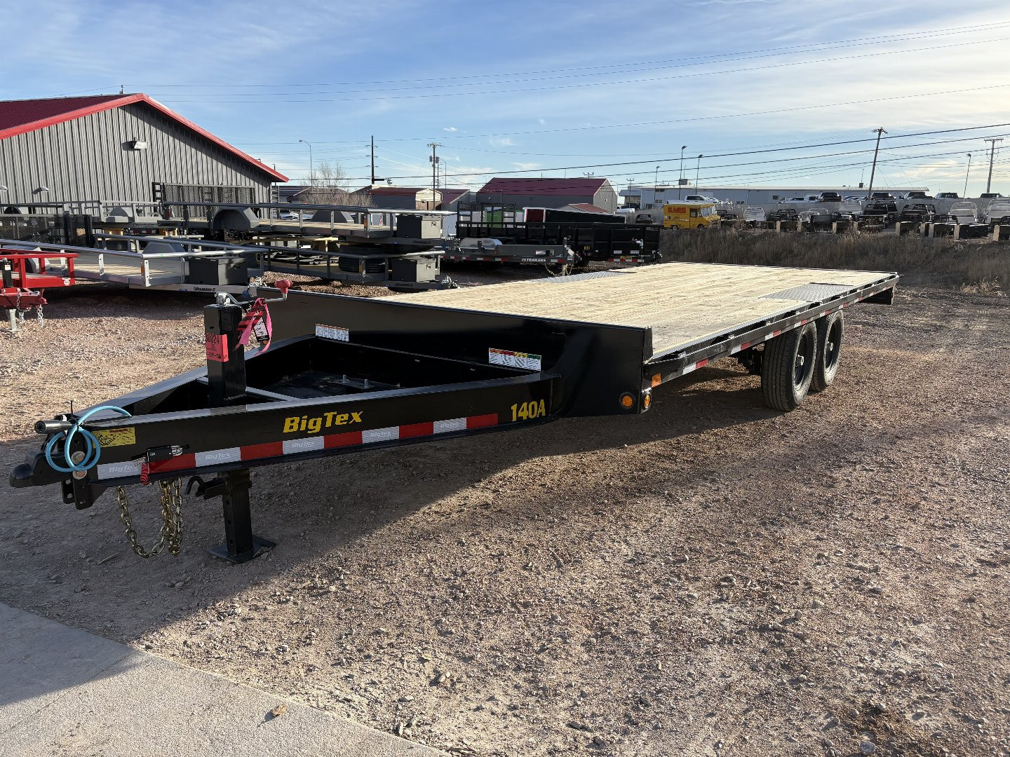 New 2025 Big Tex Trailers 14OA-20BK-8SIR Equipment Trailer