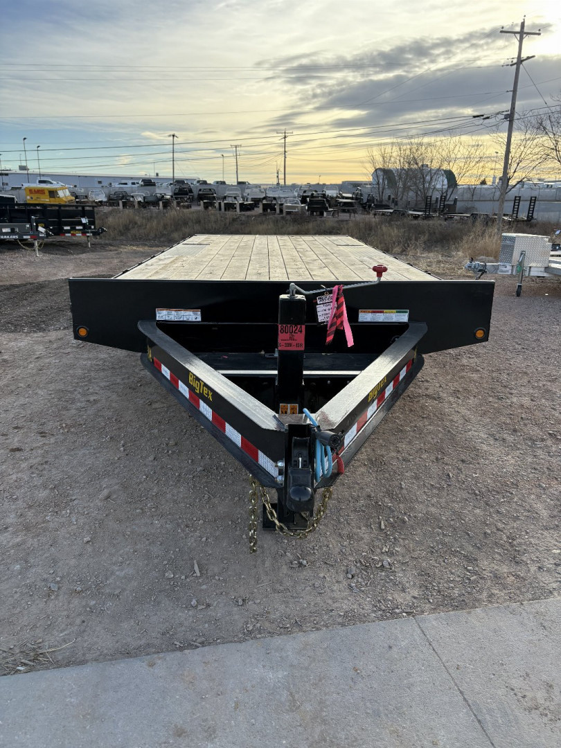 New 2025 Big Tex Trailers 14OA-20BK-8SIR Equipment Trailer