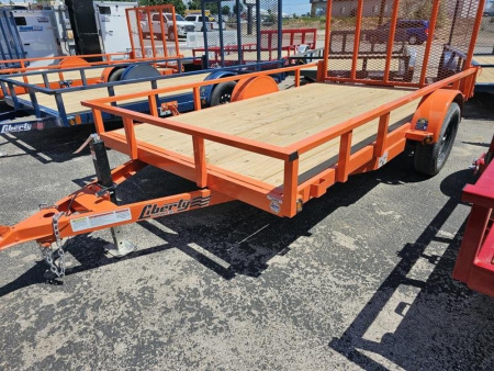 New 2025 Liberty Trailers LU3K Utility Trailer 14'x78" Utility Trailer