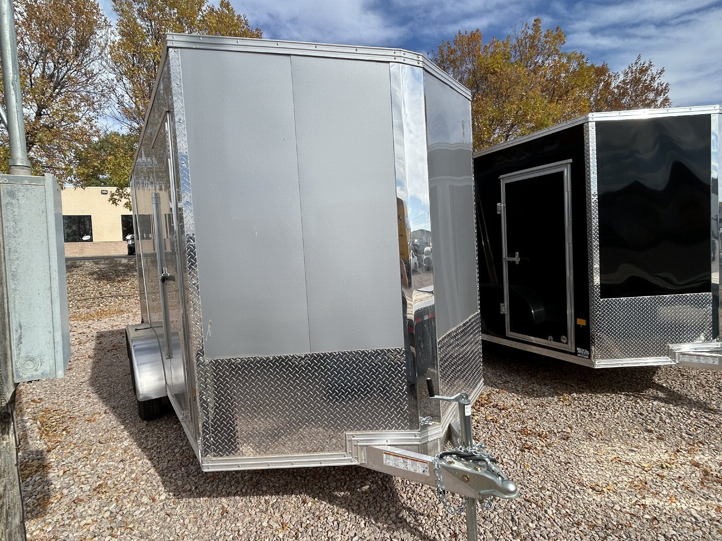 New 2025 ALCOM C 7X14 STEALTH ALL ALUMINUM Cargo / Enclosed Trailer