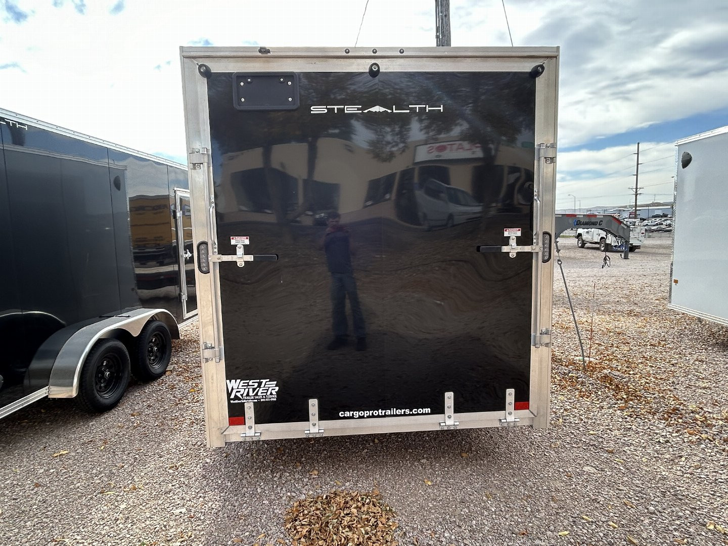 New 2025 ALCOM C 7X14 STEALTH ALL ALUMINUM Cargo / Enclosed Trailer