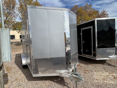 New 2025 ALCOM C 7X14 STEALTH ALL ALUMINUM Cargo / Enclosed Trailer