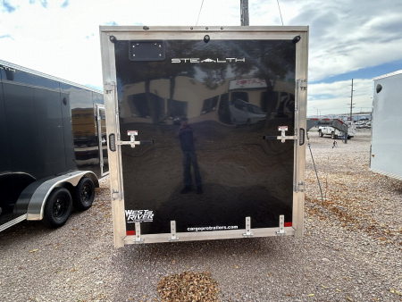 New 2025 ALCOM C 7X14 STEALTH ALL ALUMINUM Cargo / Enclosed Trailer