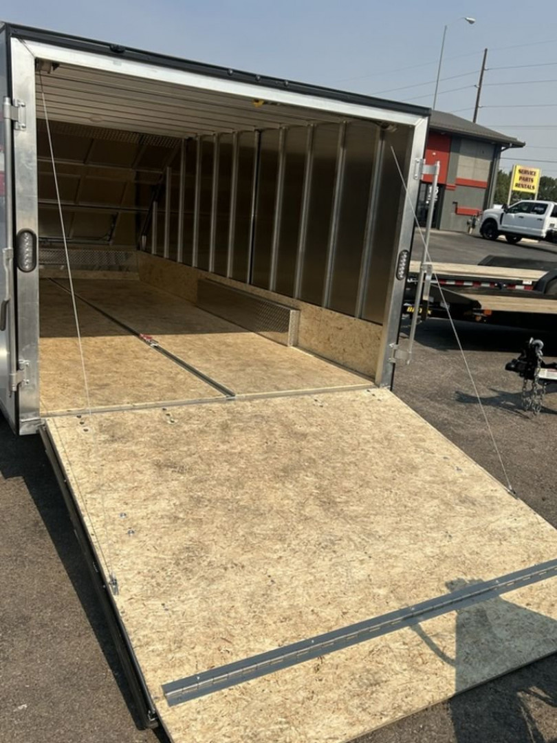 New 2025 ALCOM MFS 7.5X16 ALL ALUMINUM Cargo / Enclosed Trailer