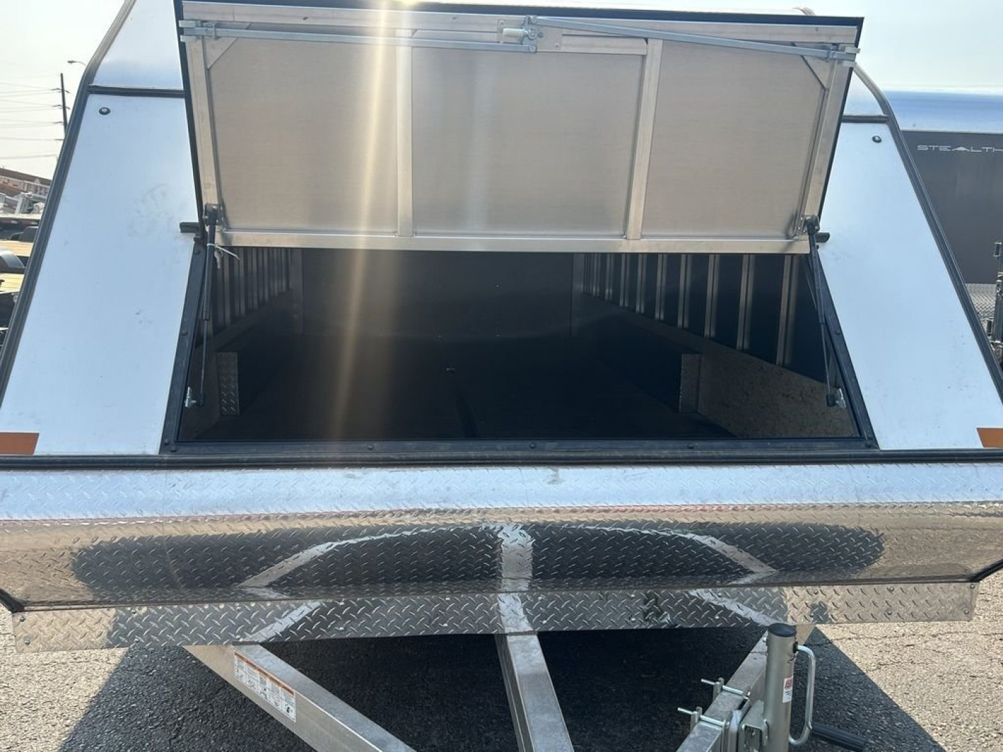 New 2025 ALCOM MFS 7.5X16 ALL ALUMINUM Cargo / Enclosed Trailer