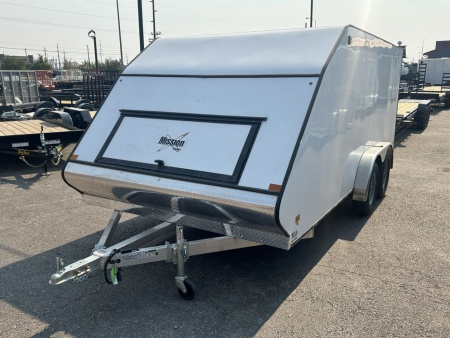 New 2025 ALCOM MFS 7.5X16 ALL ALUMINUM Cargo / Enclosed Trailer