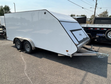 New 2025 ALCOM MFS 7.5X16 ALL ALUMINUM Cargo / Enclosed Trailer