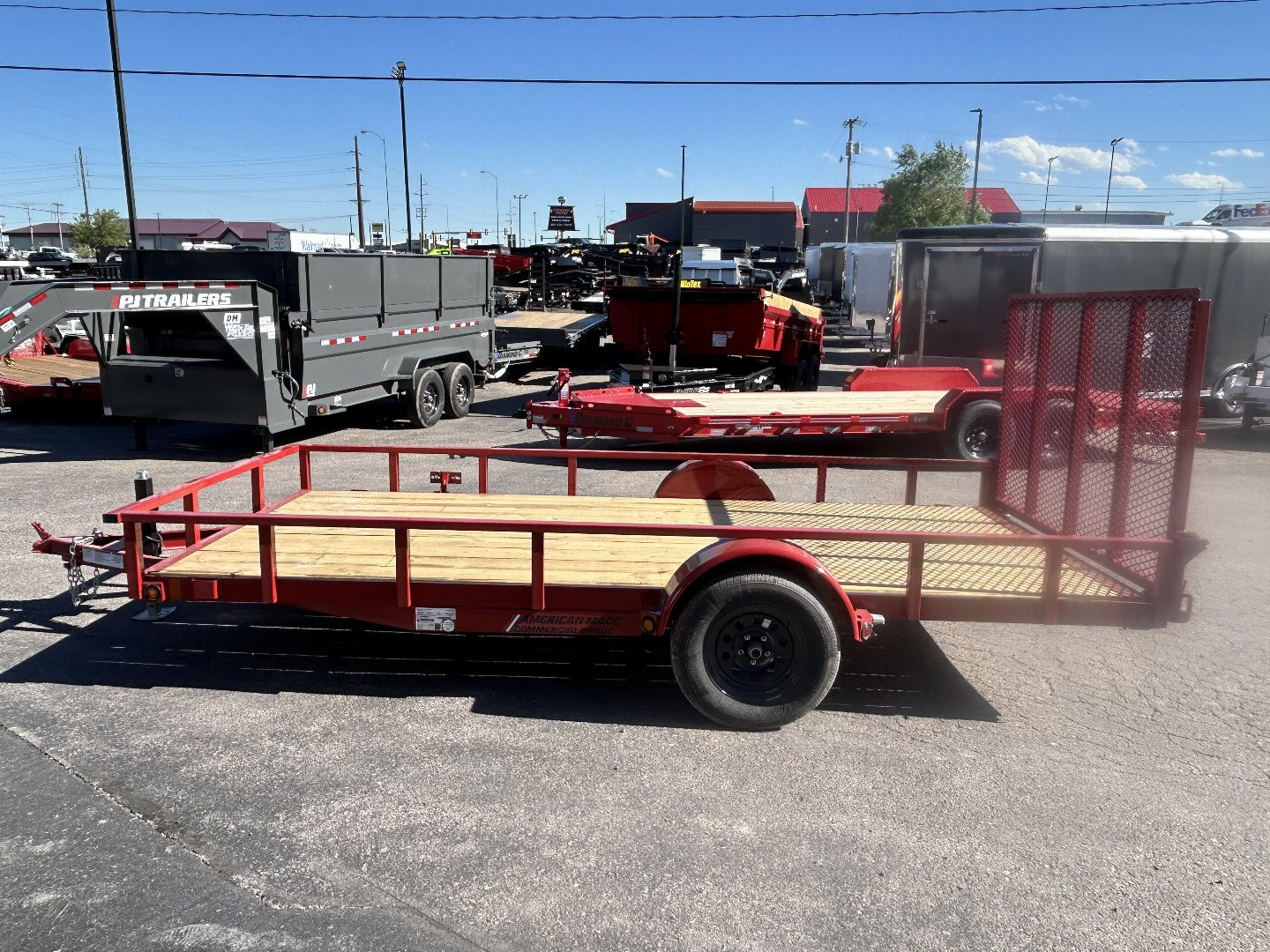 New 2025 Liberty Trailers LU3K Utility Trailer 14'x78" Utility Trailer